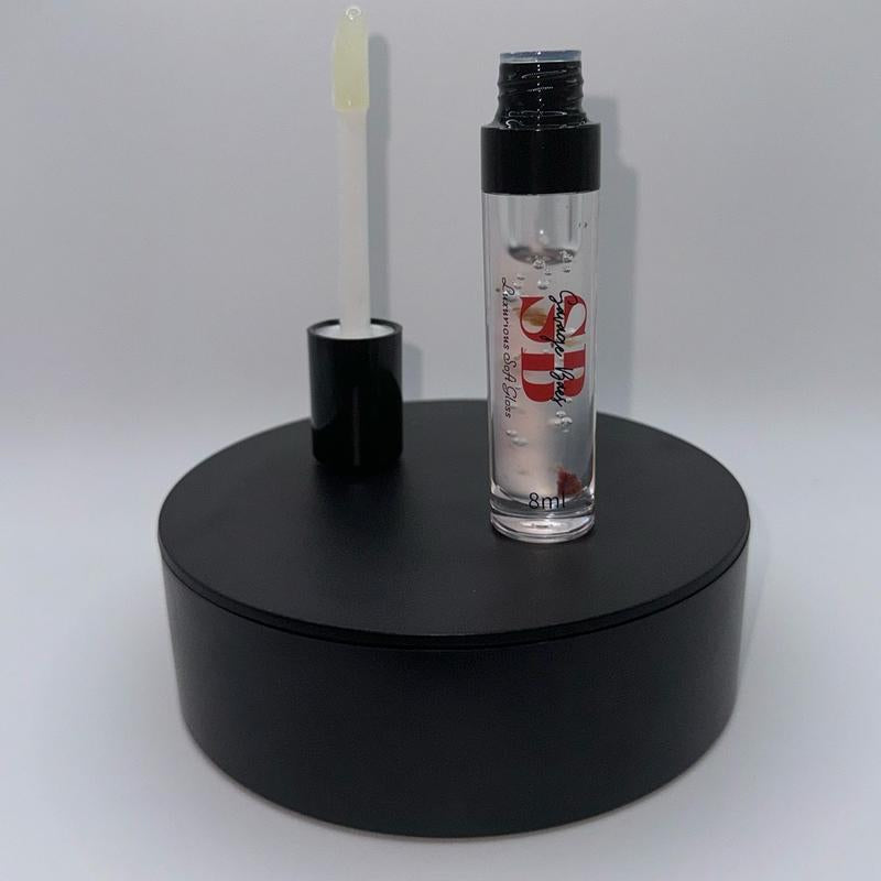 Savage Baes’ Glossy Euphoria Lip Gloss Hydrating Coconut Lip Gloss for Allergen-Free Lips - Makeup, Hydrate Lipstick Daily