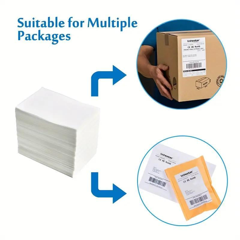 100Pcs/Set Shipping Label Sticker, Self Adhesive Shipping Paper Label, Shipping Sticker for Shipping Fulfillment Warehouse