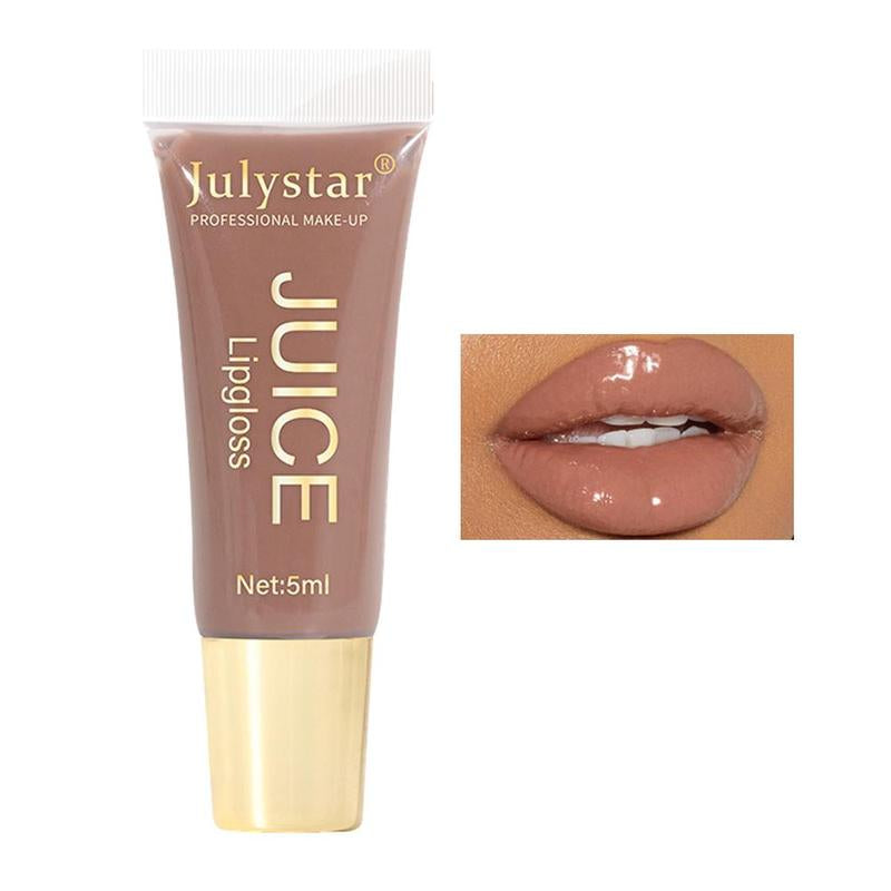 Fruit Flavor Moisturizing Mirror Lip Gloss, Long Lasting Tinted Lip Gloss, Hydrating Glossy Lip Glaze Stick for All Occasions Makeup, Girls and Women
