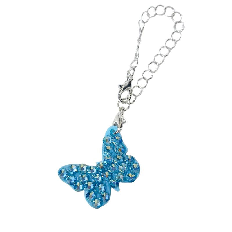 Handmade Butterfly Rhinestone Charm Accessories for Tumbler Cup Drink Charm