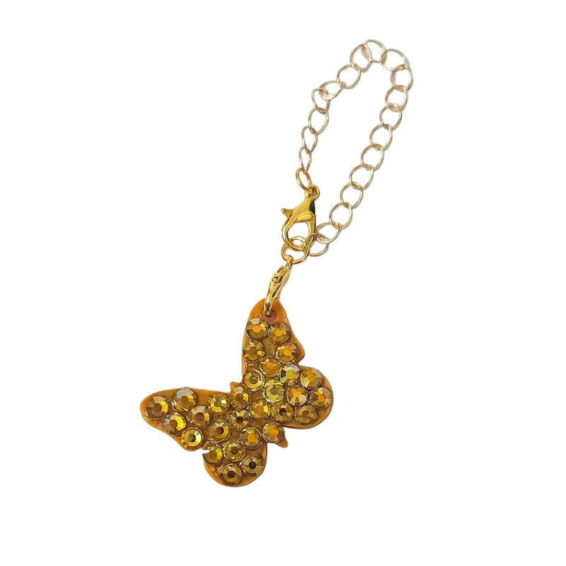 Handmade Butterfly Rhinestone Charm Accessories for Tumbler Cup Drink Charm