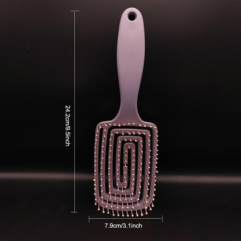 Hollow Out Arc Design Comb, Cute Hair Brush, Hair Detangling & Styling Tool for Girls