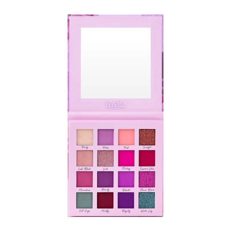 Be Bella Lotus Love 16 Colors Eyeshadow Palette Flower Feels Collection Makeup Cosmetic