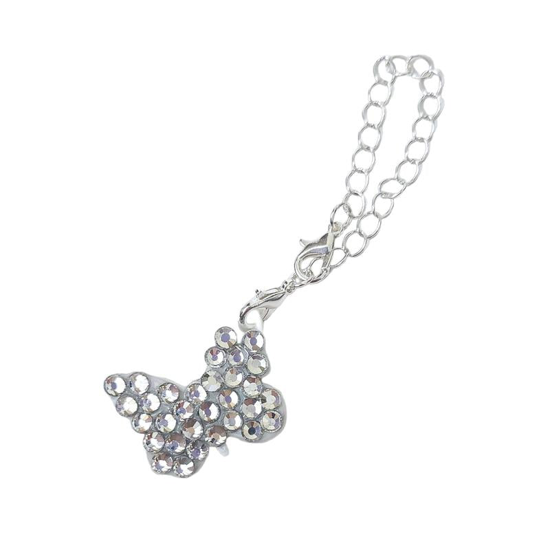 Handmade Butterfly Rhinestone Charm Accessories for Tumbler Cup Drink Charm