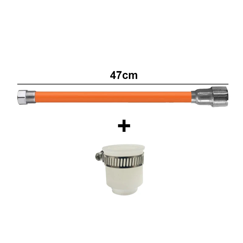 Faucet Extension Tube Splash Proof Foaming Mouth Bendable Rotatable Universal Faucet Adapter for Kitchen Balcony Sink