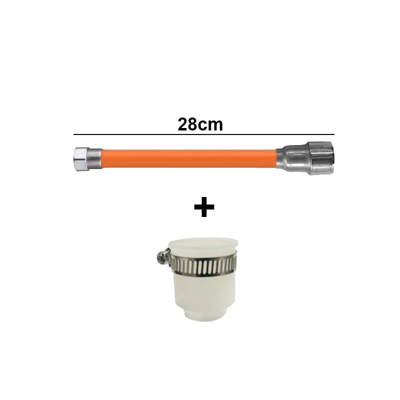 Faucet Extension Tube Splash Proof Foaming Mouth Bendable Rotatable Universal Faucet Adapter for Kitchen Balcony Sink