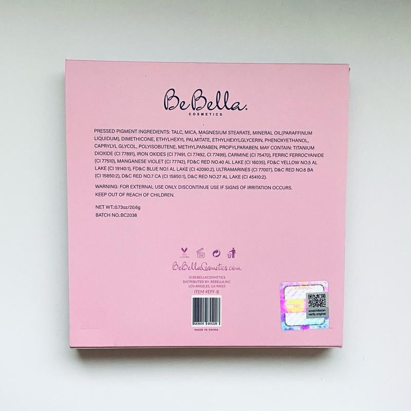 Be Bella Lotus Love 16 Colors Eyeshadow Palette Flower Feels Collection Makeup Cosmetic