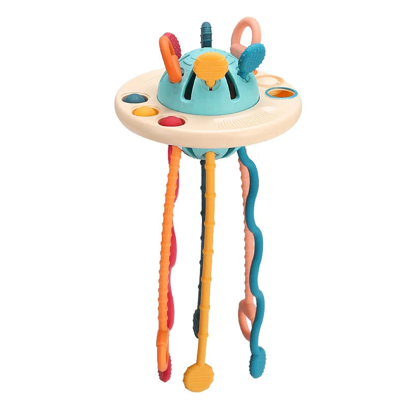 Montessori Sensory Development Baby Toys Pull String Finger Grasp Training Early Learning Education Toys Teething BPA Free 1-3Y