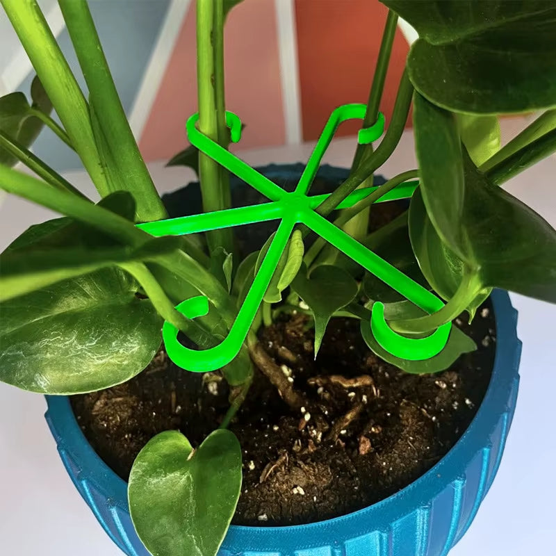 4Pcs Plant Holding Clips Placement Climbing Support Bracket Gardening Flower Stem Gathering Bracket Planters Plant Stand
