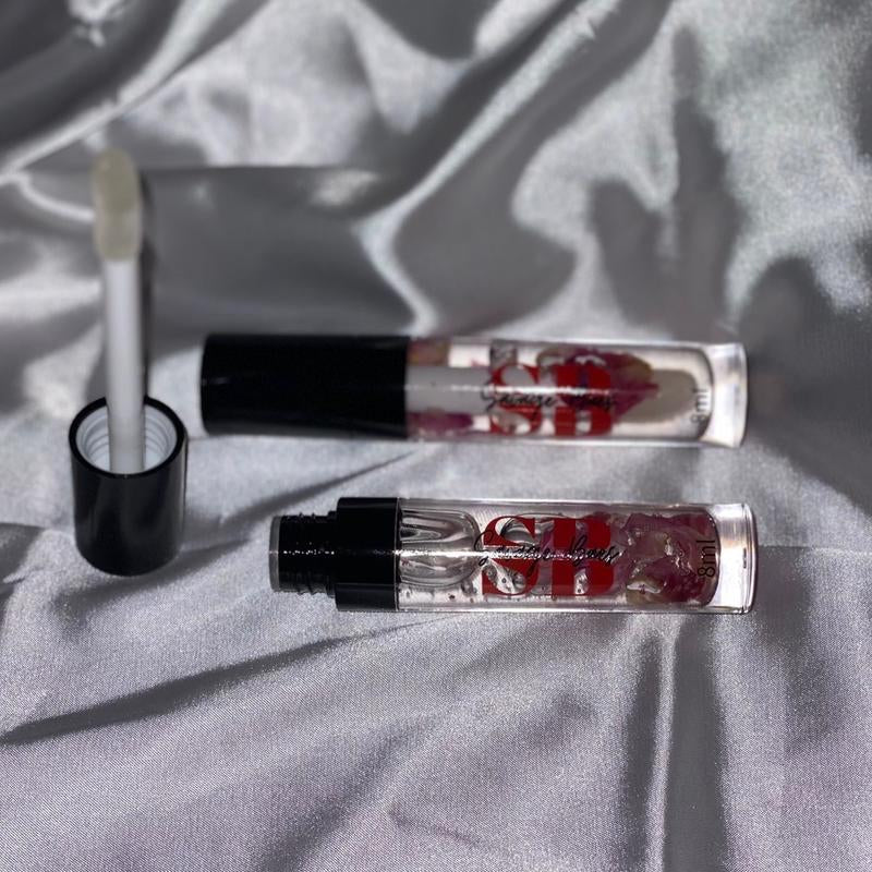 Savage Baes’ Glossy Euphoria Lip Gloss Hydrating Coconut Lip Gloss for Allergen-Free Lips - Makeup, Hydrate Lipstick Daily