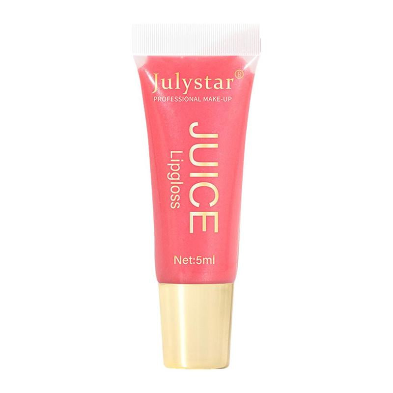 Fruit Flavor Moisturizing Mirror Lip Gloss, Long Lasting Tinted Lip Gloss, Hydrating Glossy Lip Glaze Stick for All Occasions Makeup, Girls and Women