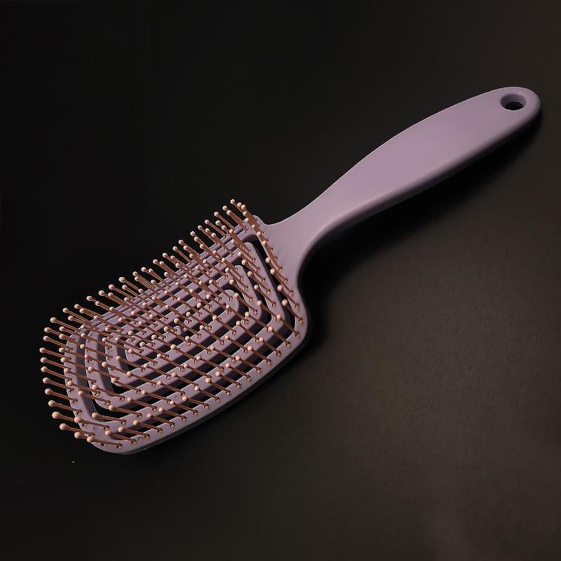 Hollow Out Arc Design Comb, Cute Hair Brush, Hair Detangling & Styling Tool for Girls