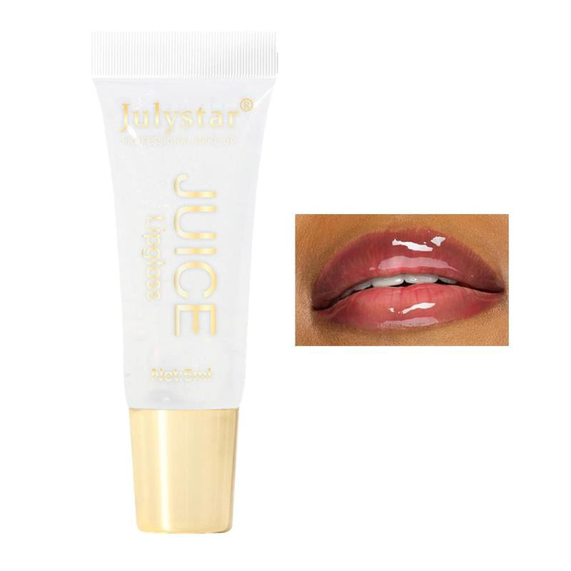 Fruit Flavor Moisturizing Mirror Lip Gloss, Long Lasting Tinted Lip Gloss, Hydrating Glossy Lip Glaze Stick for All Occasions Makeup, Girls and Women
